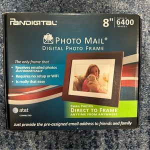 Pandigital digital photo frame 8”